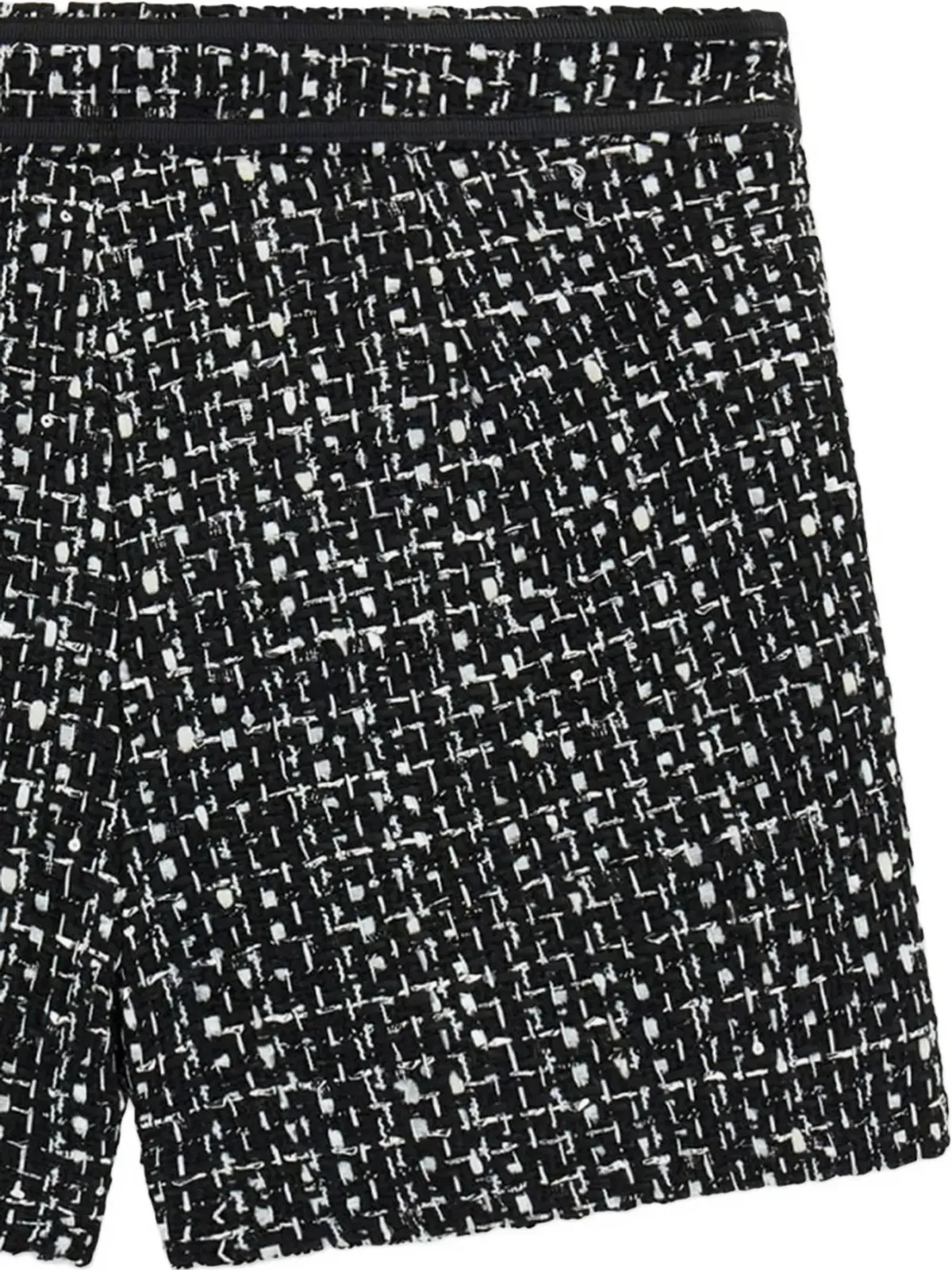 guess kids ツイードショーツ - ブラック - 画像3