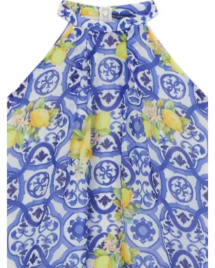 guess kids 柄入りホルターネックドレス - サムネイル4