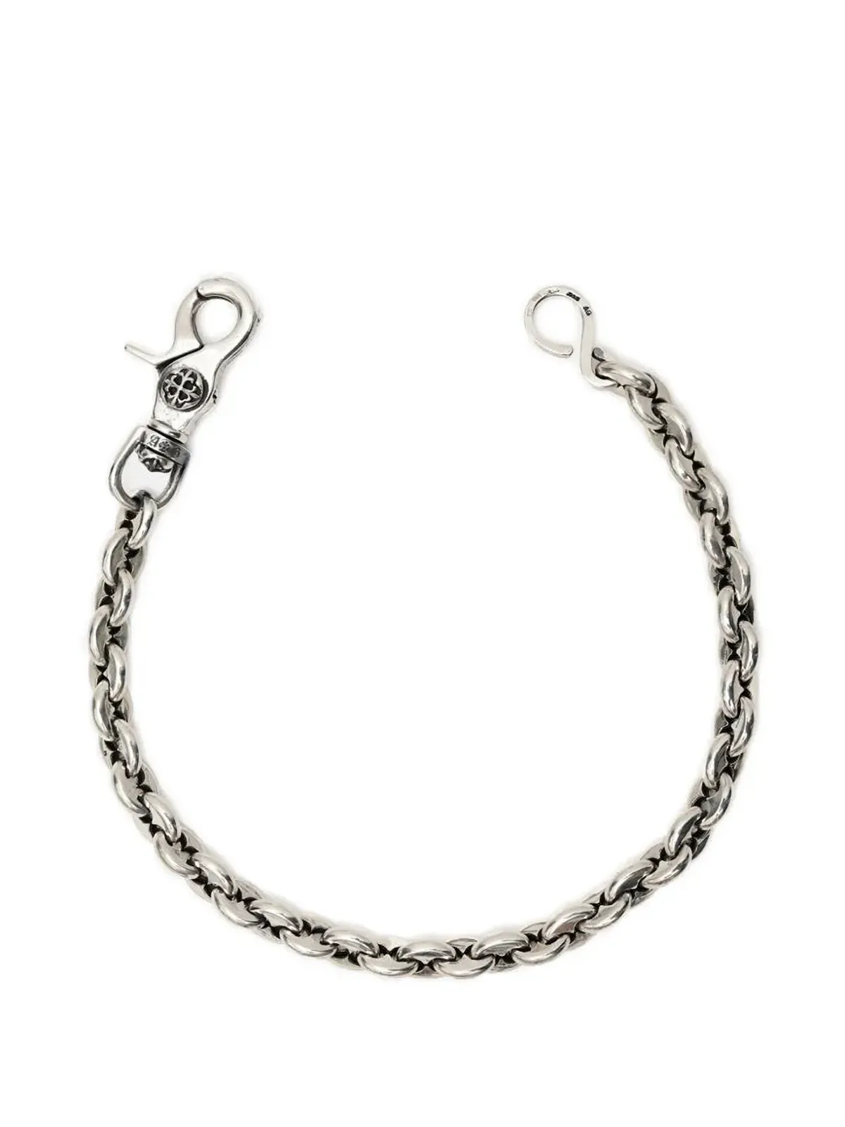 Amal Guessous ロブスタークラスプチェーンネックレス - シルバー - 画像1