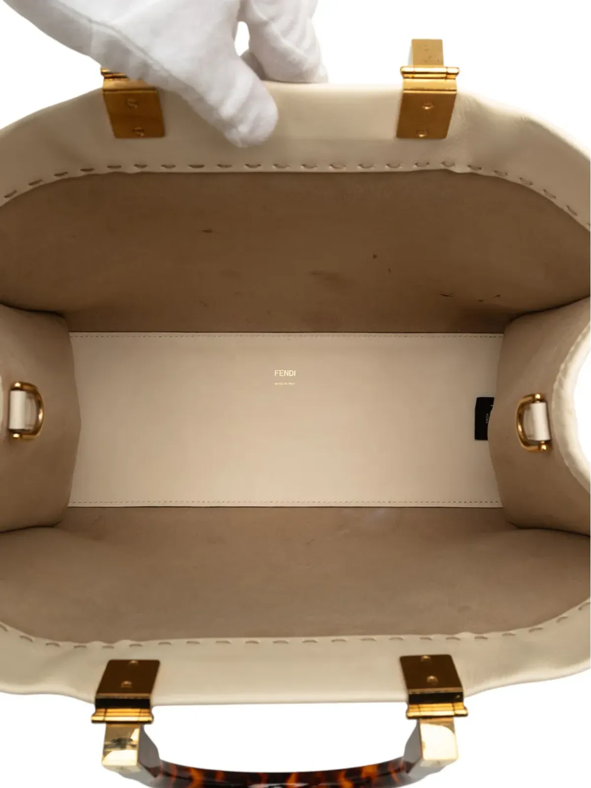Fendi Pre-Owned サンシャイン ショッパー トート サッチェル - 画像5