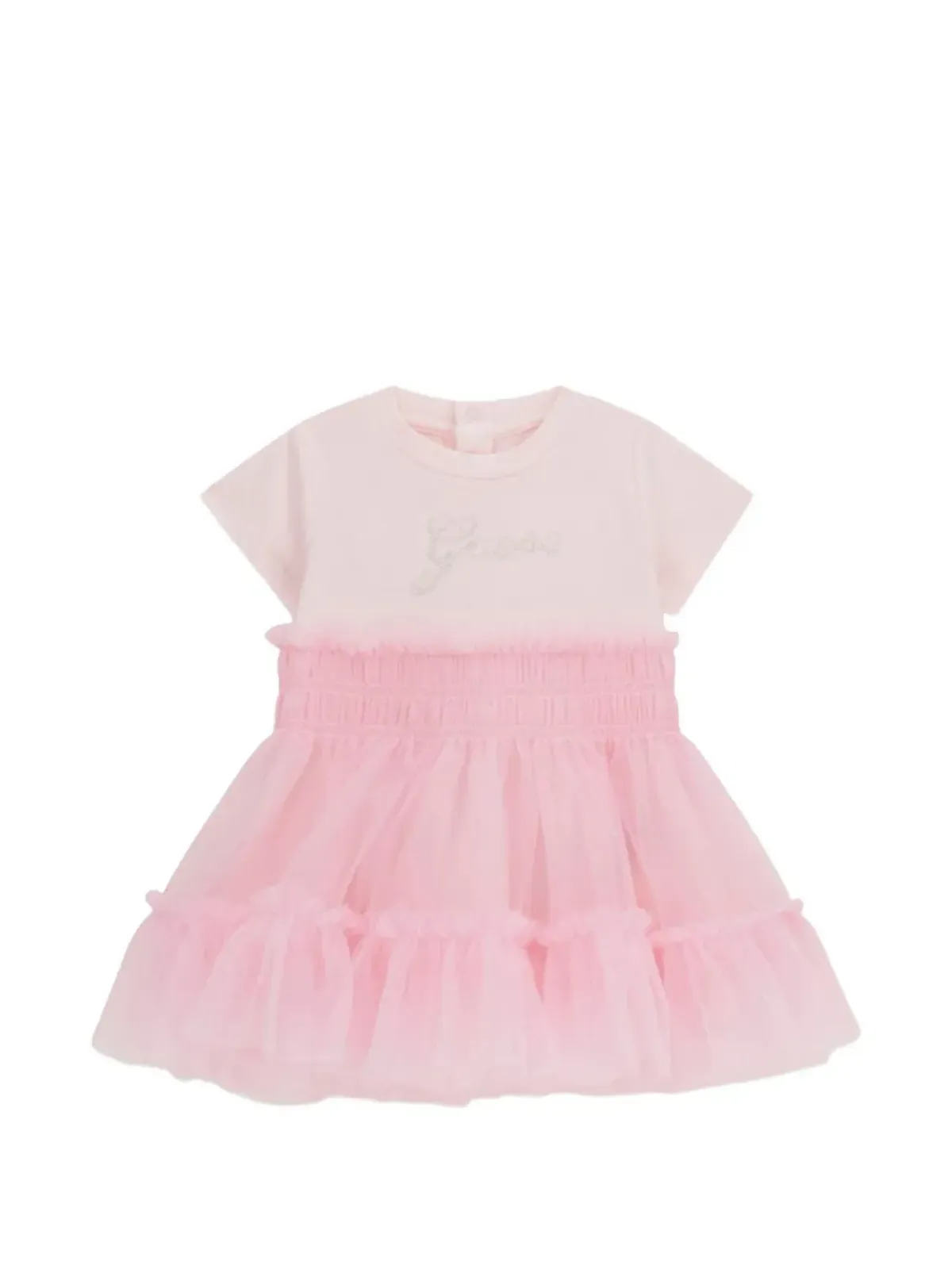 guess kids スモック入りチュールドレス - 画像3