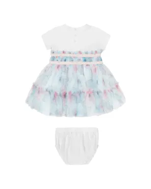 guess kids 蝶柄プリントのフリルドレス - サムネイル2