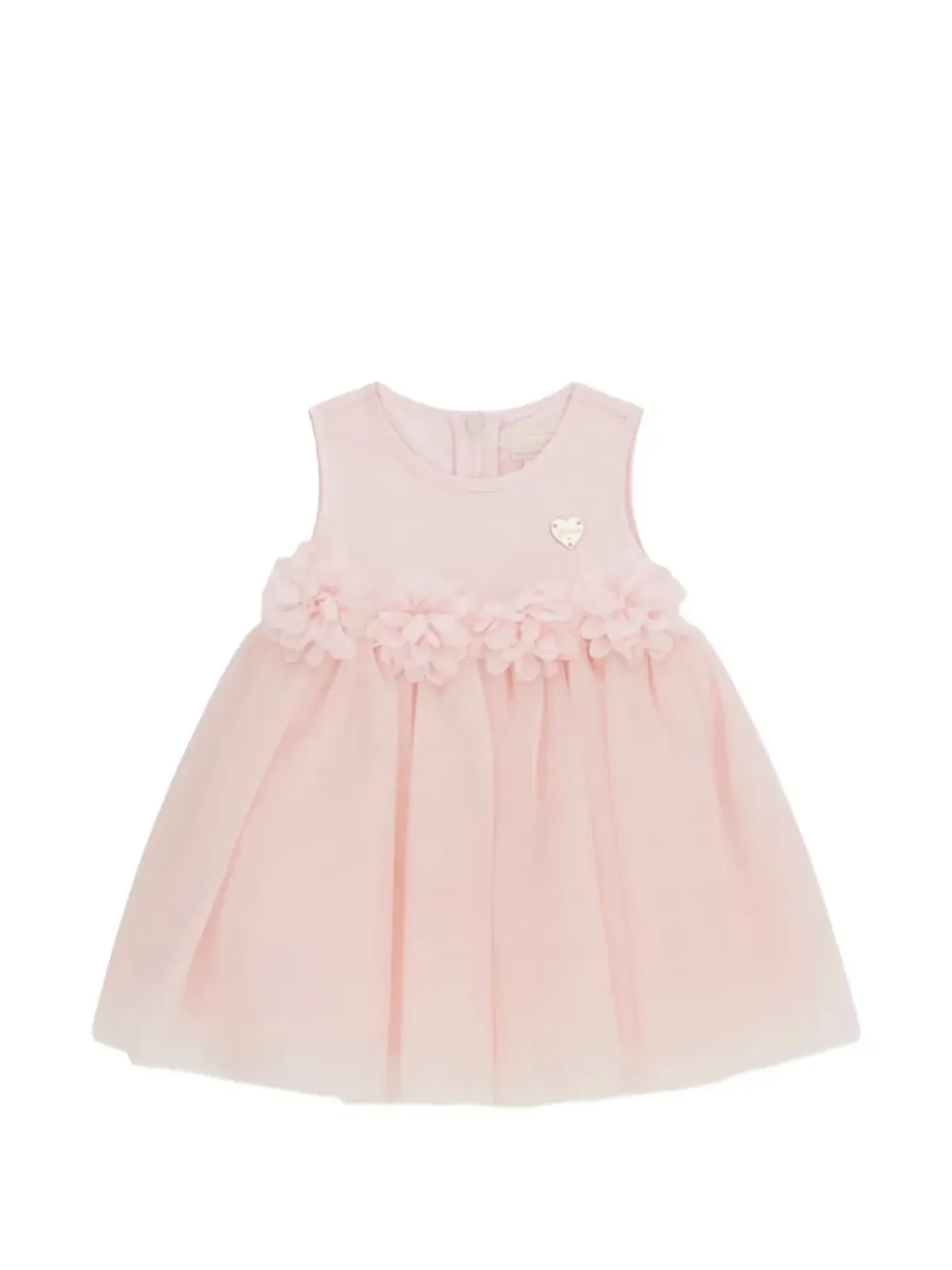 guess kids 花柄アップリケドレス - ピンク - 画像2