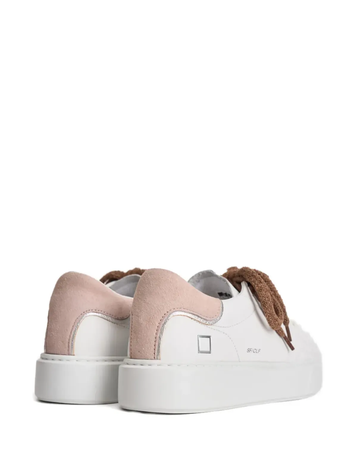 D.A.T.E. Sfera lace-up platform sneakers - White - 画像4