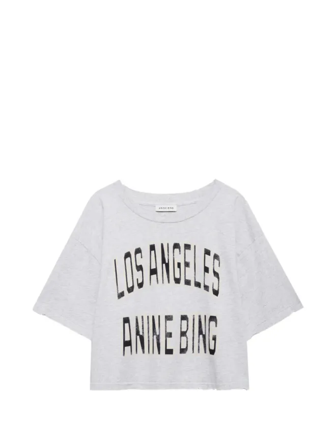 ANINE BING ANINE BING プリントTシャツ（グレー）の商品画像