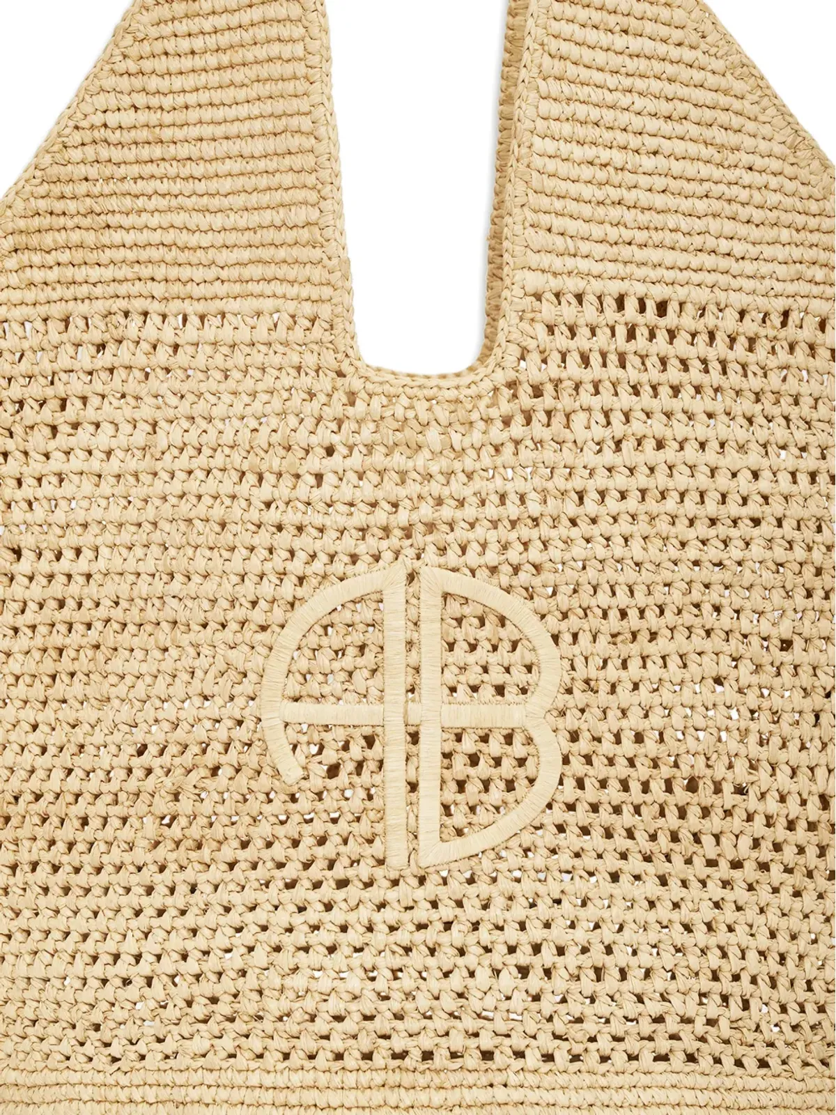 ANINE BING Leah ロゴディテール トートバッグ - Neutrals - 画像5
