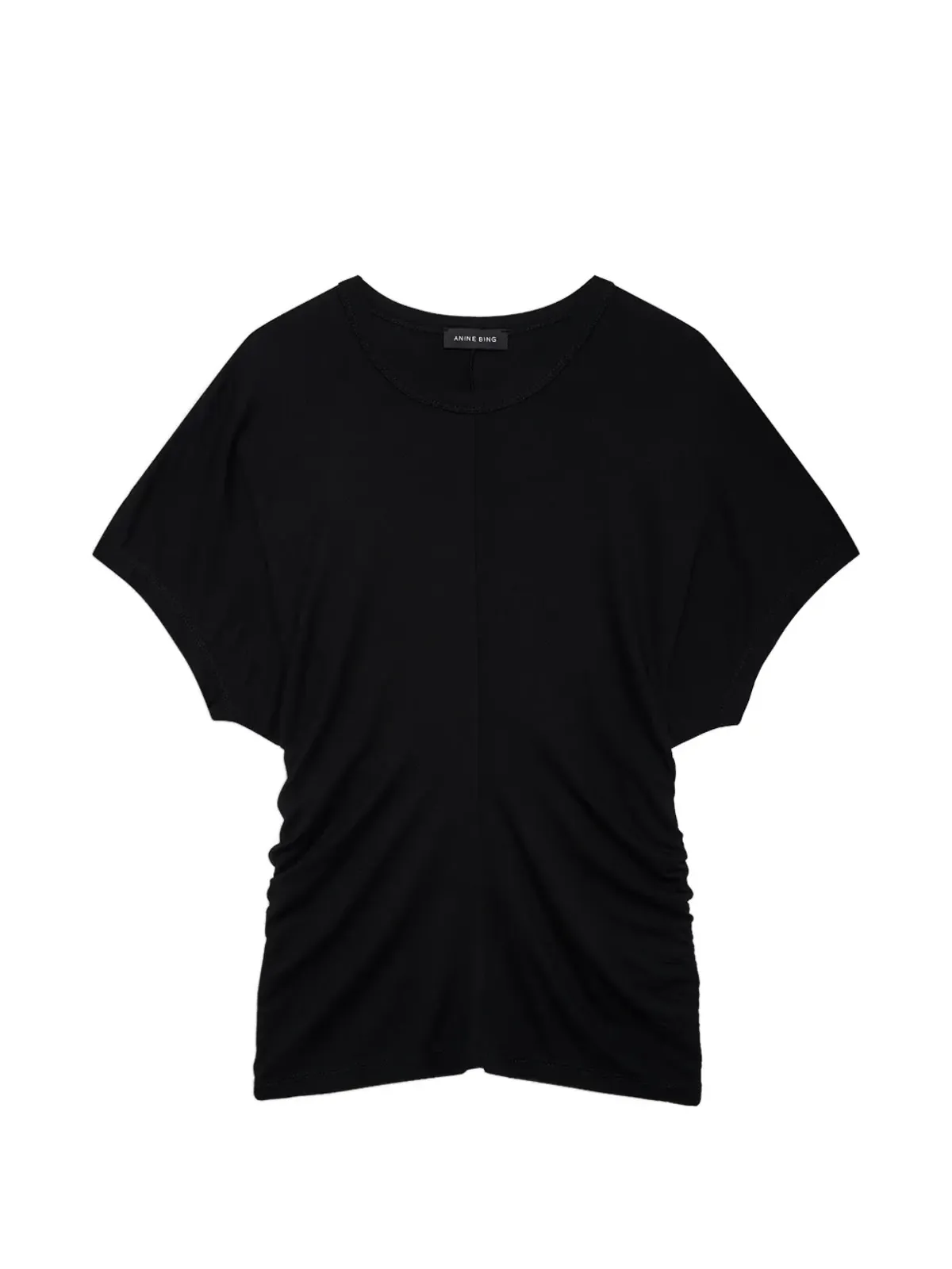 ANINE BING Zadig ドレープドTシャツ - 画像1