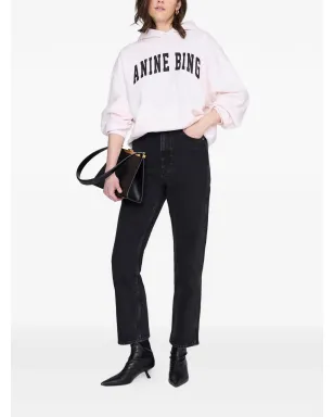 ANINE BING Harvey ロゴディテールのフーディー - サムネイル3