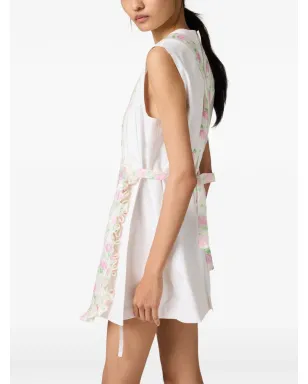Miu Miu 花柄のエプロン風トップス - サムネイル3