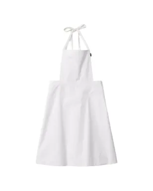 Miu Miu ポプリンエプロンミニドレス - White - サムネイル1