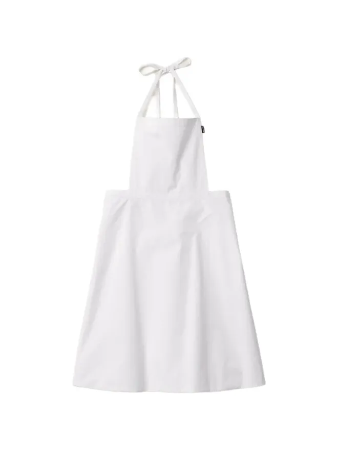 Miu Miu Miu Miu ポプリンエプロンミニドレス - Whiteの商品画像