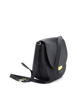 Celine Pre-Owned トロットゥール カーフスキン ミディアム クロスボディバッグ - ブラック - サムネイル3