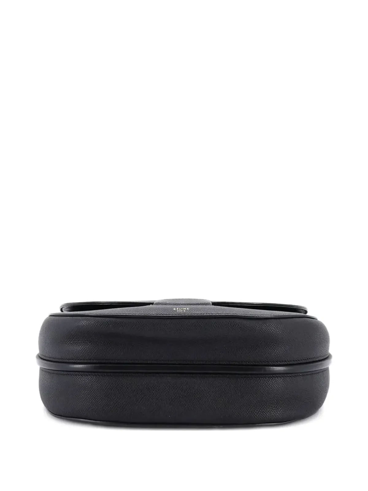 Celine Pre-Owned トロットゥール カーフスキン ミディアム クロスボディバッグ - ブラック - 画像4