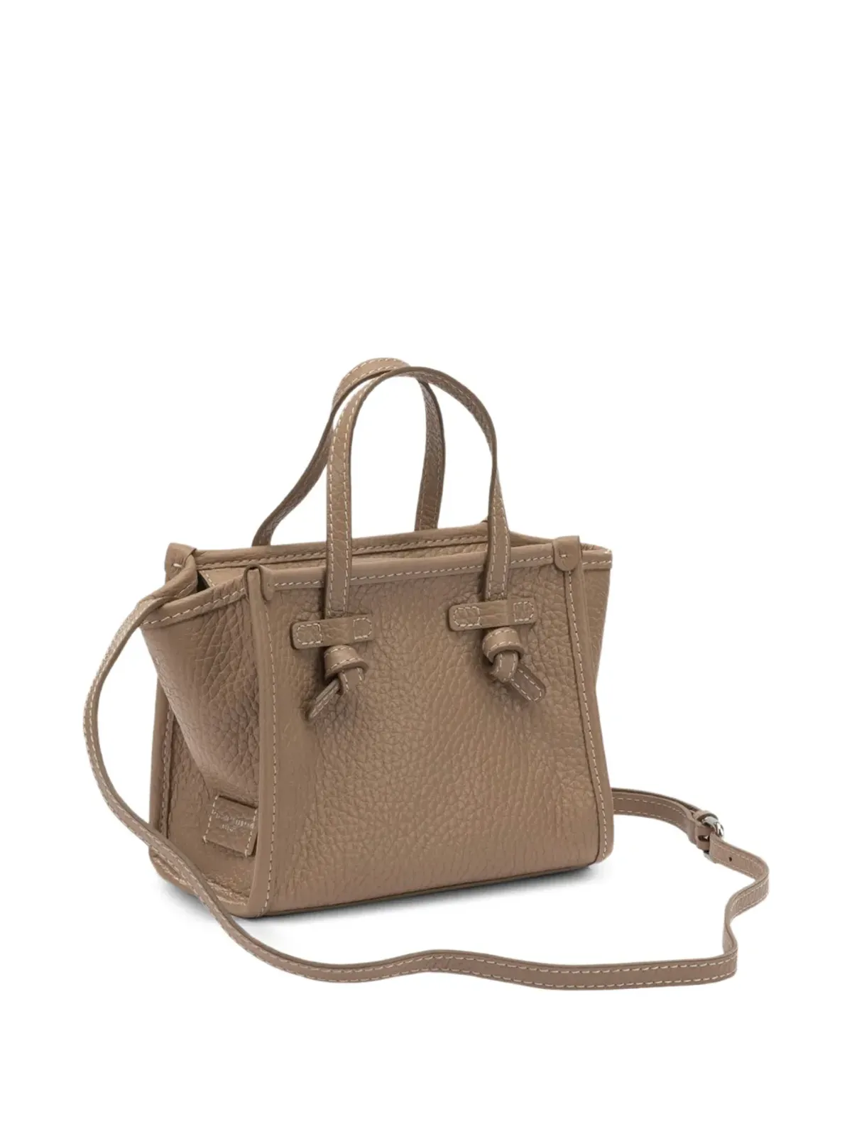 GIANNI CHIARINI ミス マルセラ ノットディテール トートバッグ - 画像3