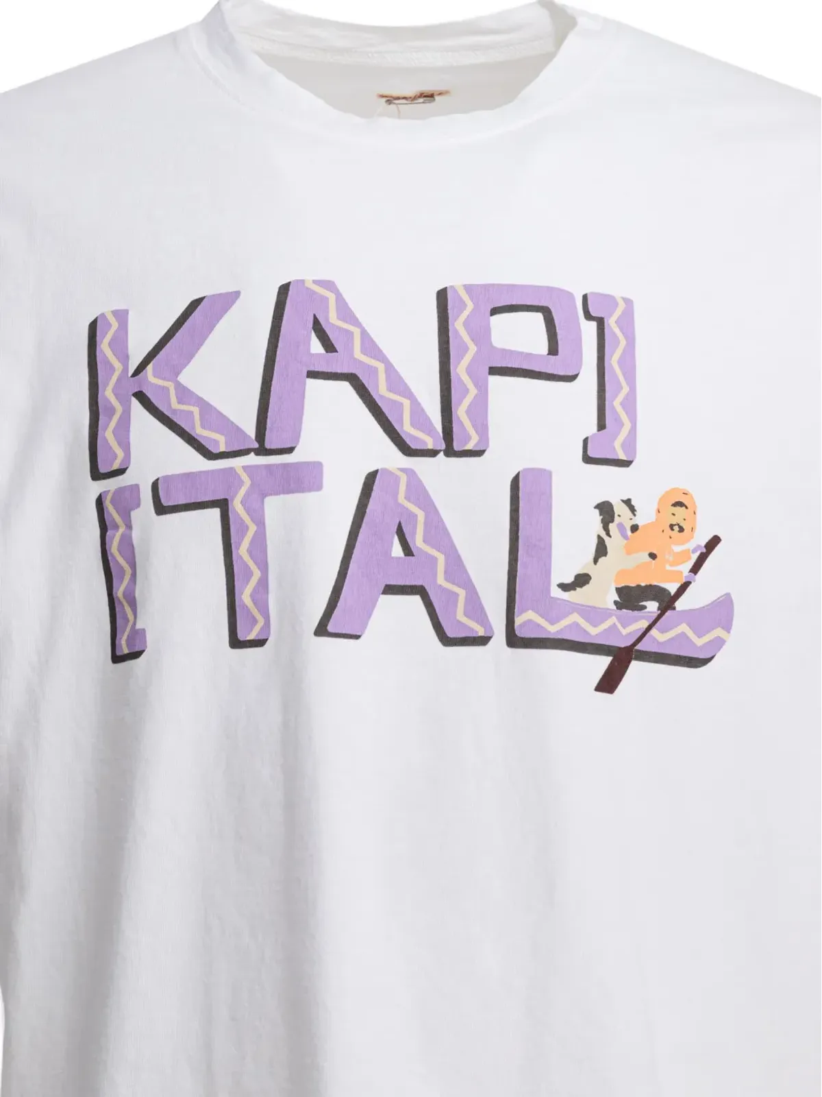 KAPITAL ロゴプリントTシャツ - 画像3
