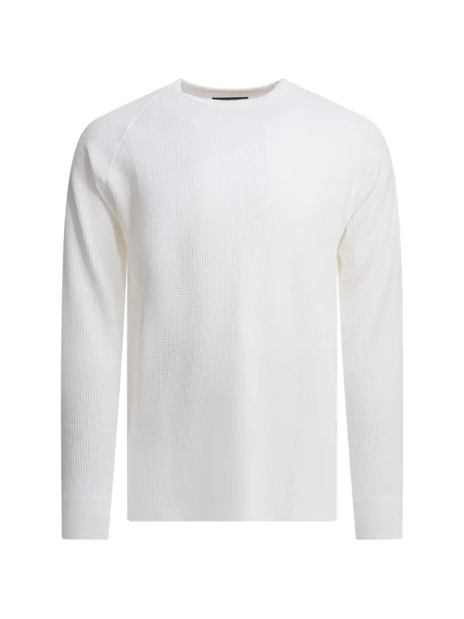 Beams Plus BEAMS PLUS ロングスリーブ ワッフルテクスチャー Tシャツ - Whiteの商品画像