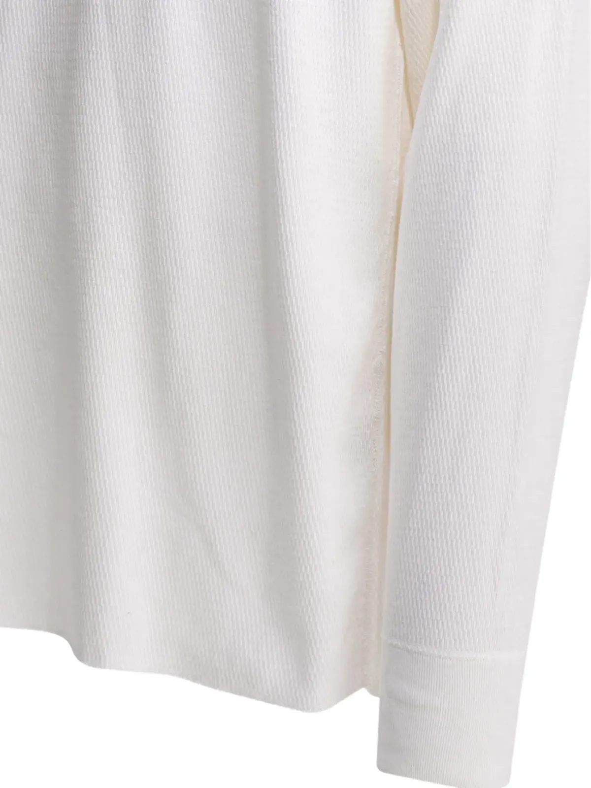 KAPITAL テクスチャード ロングスリーブ Tシャツ - Neutrals - 画像4