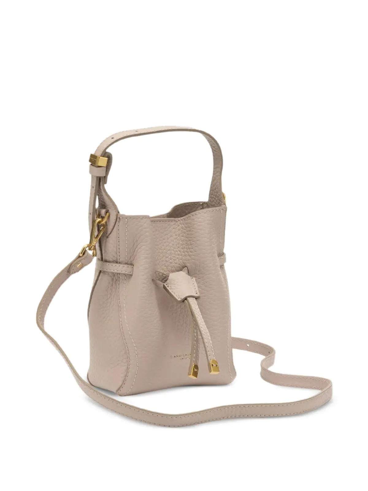 GIANNI CHIARINI ドローストリング バケット トートバッグ - 画像3