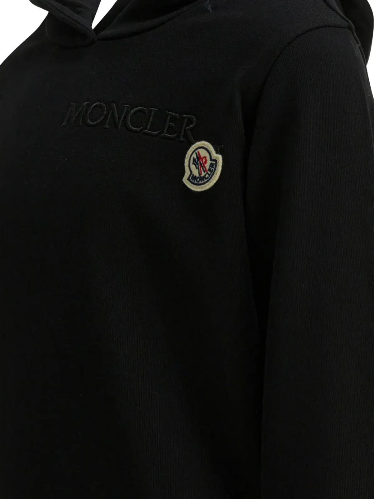 Moncler Enfant ロゴ入りフード付きスウェット - 画像4