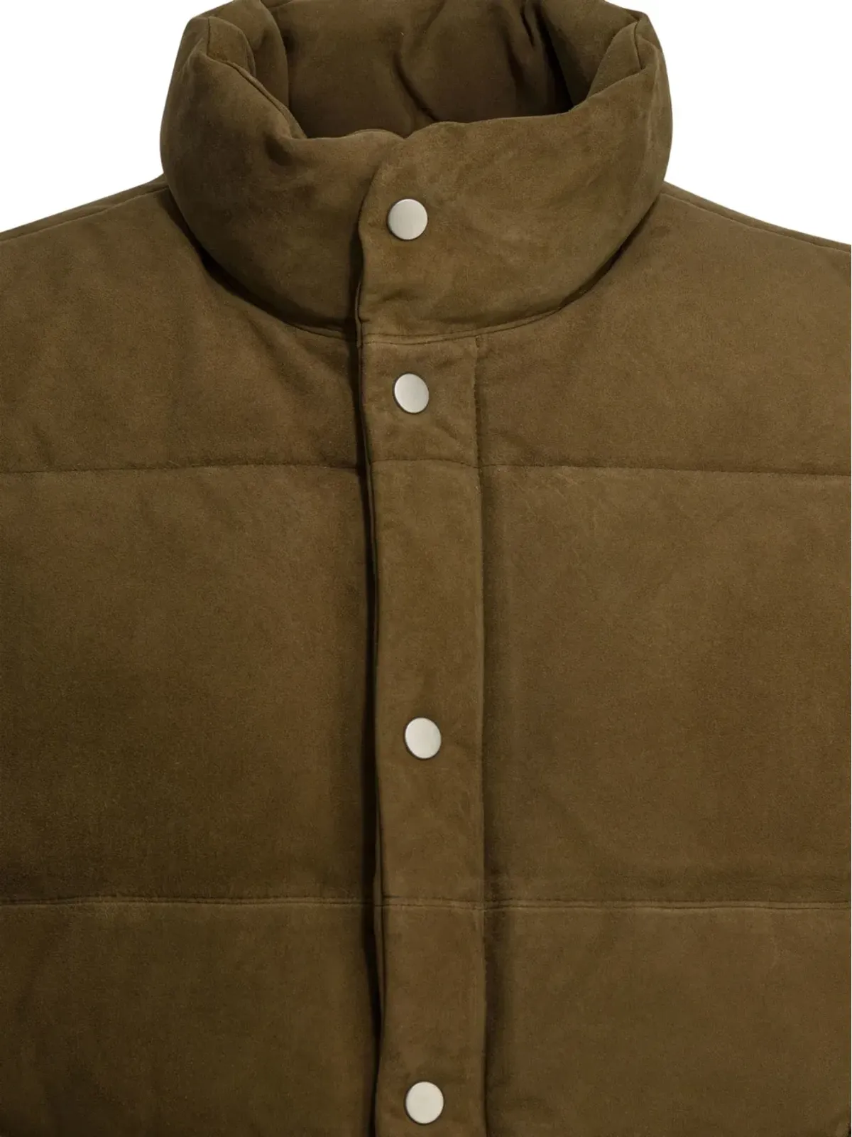 nonnative ジレ（ジップポケット付き・ボタン留め・ブラウン） - 画像3