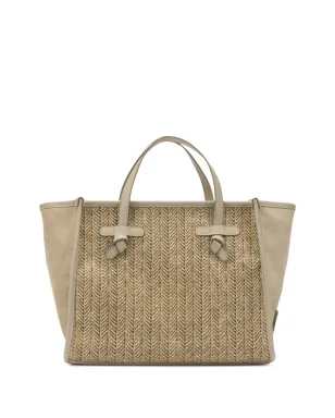 GIANNI CHIARINI 織り柄ノットディテール トートバッグ - サムネイル2