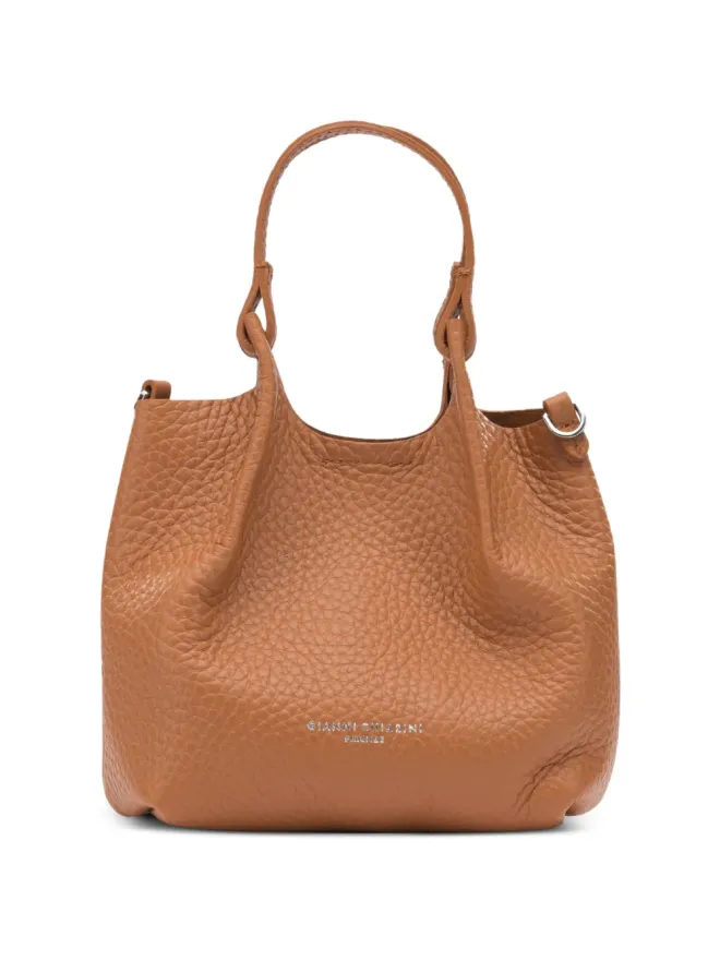 GIANNI CHIARINI GIANNI CHIARINI ペブルグレイン レザー トートバッグの商品画像