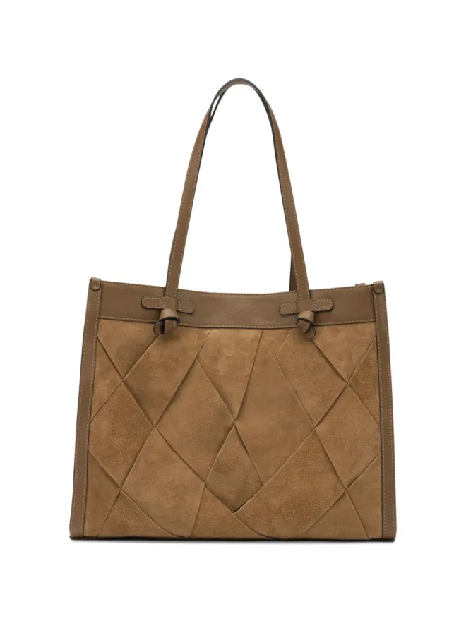 GIANNI CHIARINI GIANNI CHIARINI マルチェラ織りノットハンドルショルダーバッグの商品画像