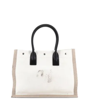Saint Laurent Pre-Owned リヴ・ゴーシュ ショッパー キャンバス トートバッグ - サムネイル2