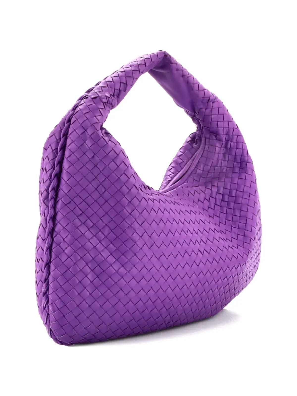Bottega Veneta Pre-Owned Veneta Intrecciato Nappa Large ホーボーバッグ - 画像2