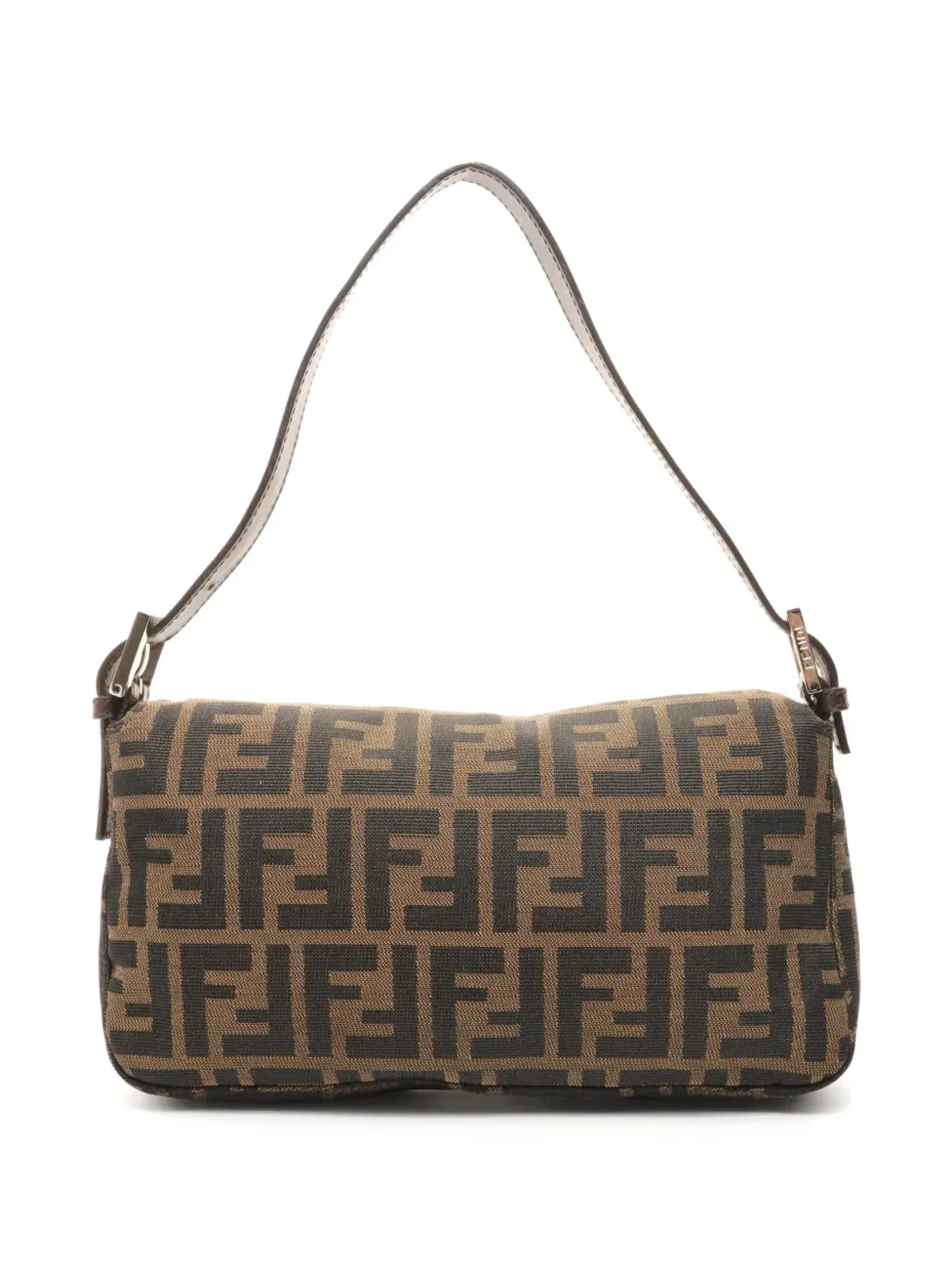 Fendi Pre-Owned 1990年代 マンマ・バゲット キャンバス ショルダーバッグ - 画像2