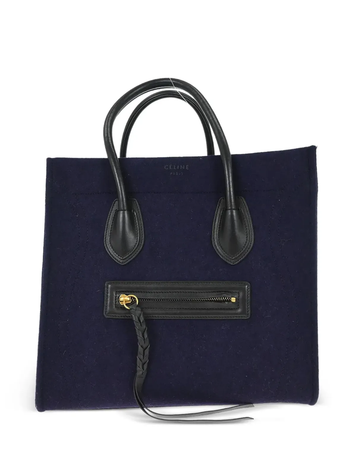 Celine Pre-Owned 2014 Top-Handle Luggage Tote Bag - Blue - 画像1