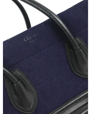 Celine Pre-Owned 2014 Top-Handle Luggage Tote Bag - Blue - サムネイル3