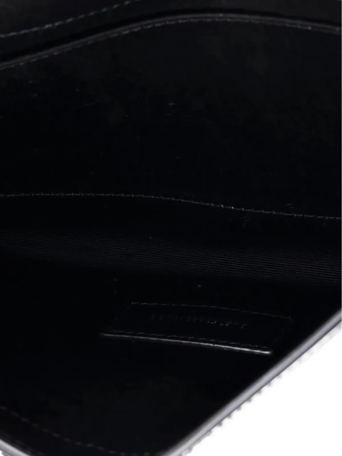 Saint Laurent Pre-Owned Cassandreフラップ・リストレット・ポーチ（パテントレザー）クラッチバッグ - 画像5