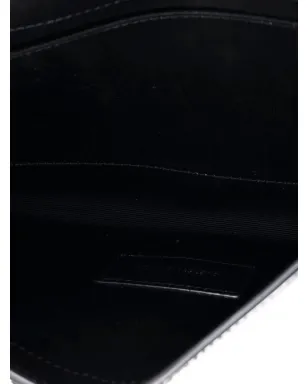 Saint Laurent Pre-Owned Cassandreフラップ・リストレット・ポーチ（パテントレザー）クラッチバッグ - サムネイル5
