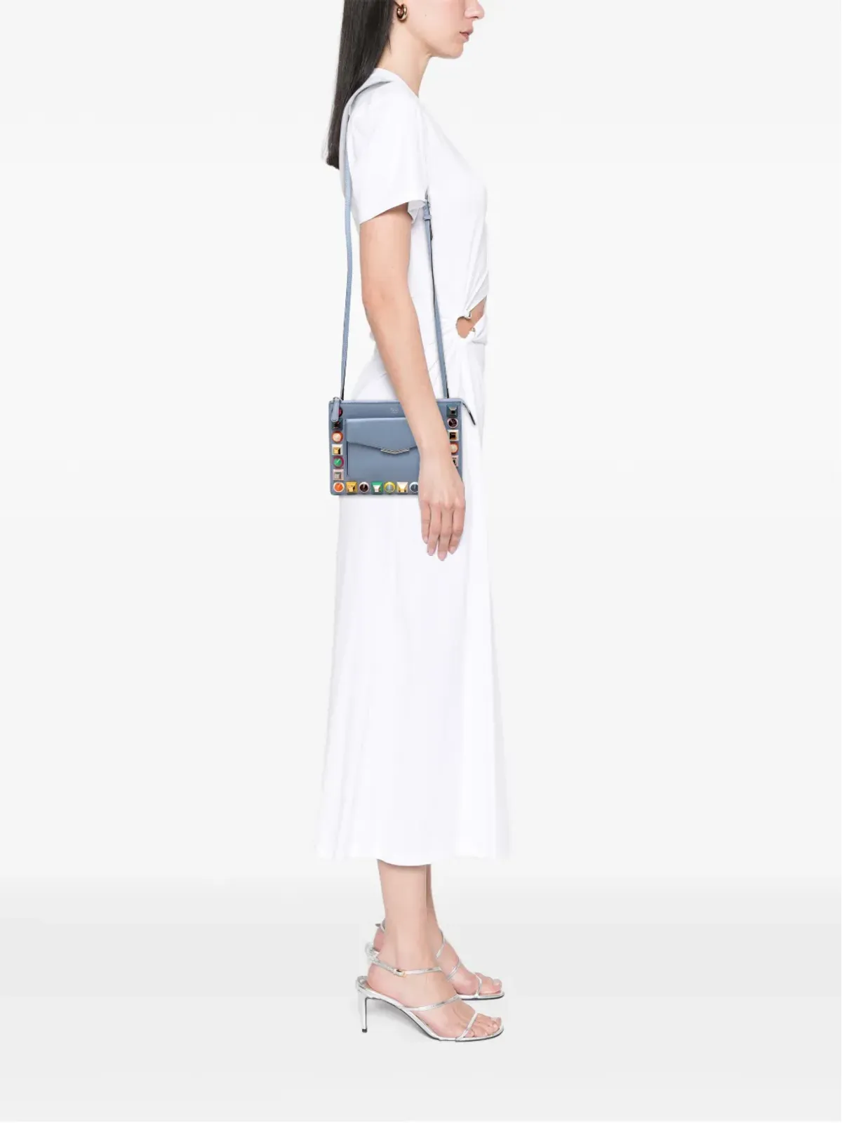 Fendi Pre-Owned クロスボディバッグ - ブルー - 画像2
