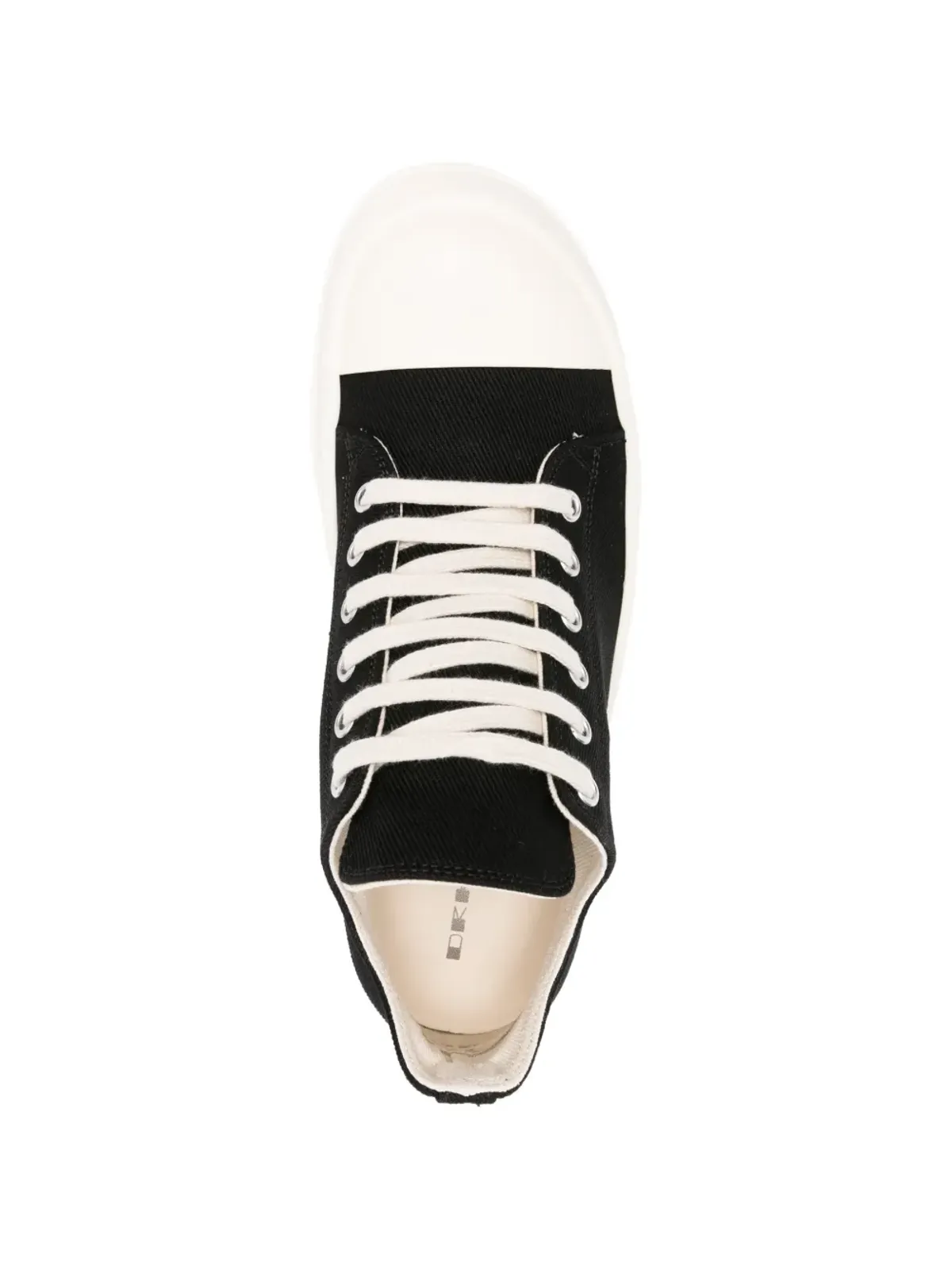 Rick Owens DRKSHDW トゥキャップスニーカー - 画像4