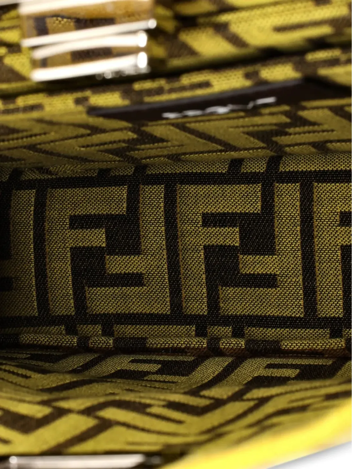 Fendi Pre-Owned x FRGMT ピークアブー ISeeU バッグ Zucca キャンバス ショルダーバッグ - 画像5