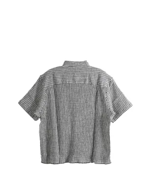 Stüssy シワ加工 チェック柄 半袖シャツ - サムネイル2