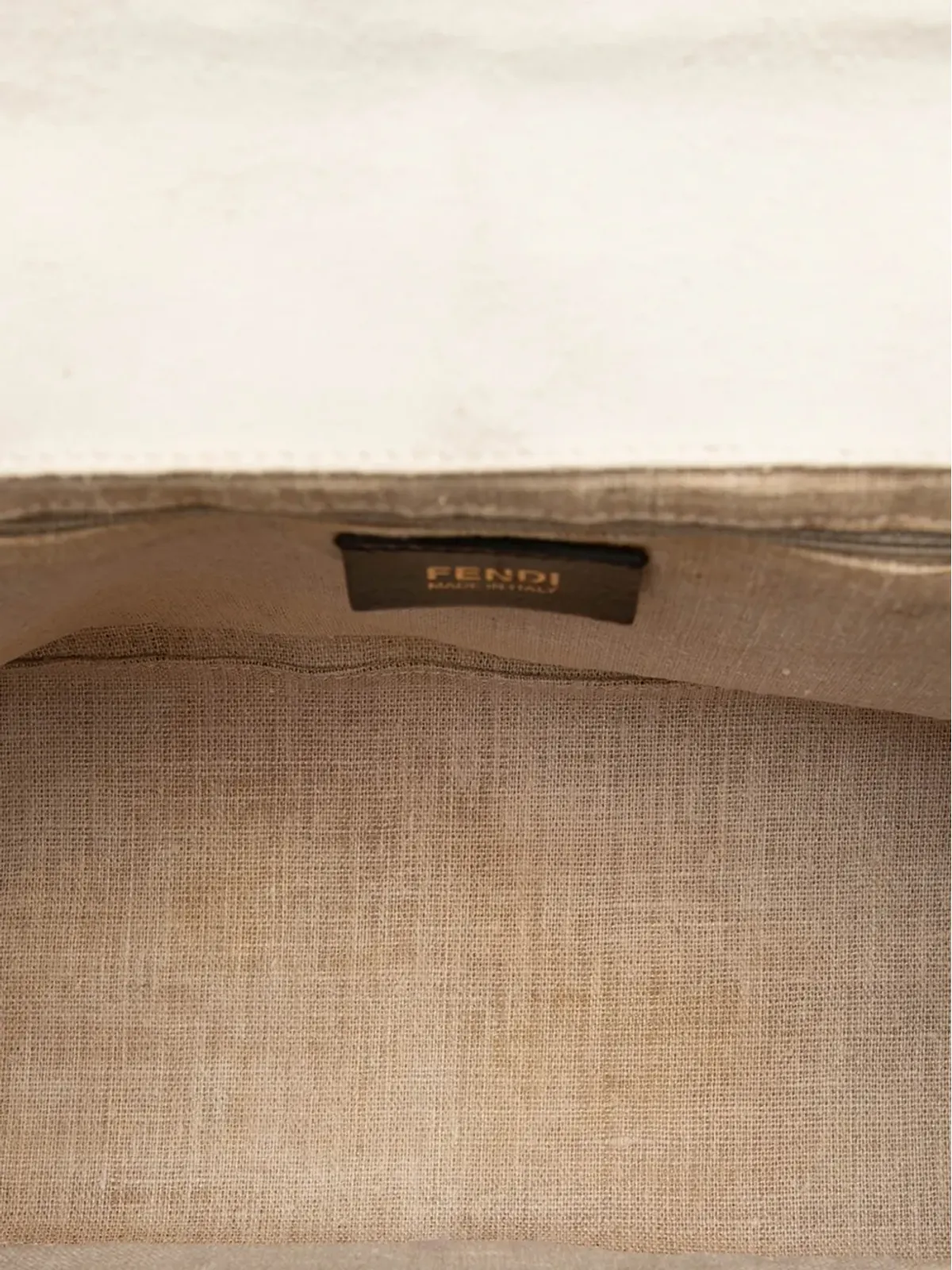 Fendi Pre-Owned カーフレザー シルヴァーナ トップハンドル バッグ／サッチェル（ブラウン） - 画像5