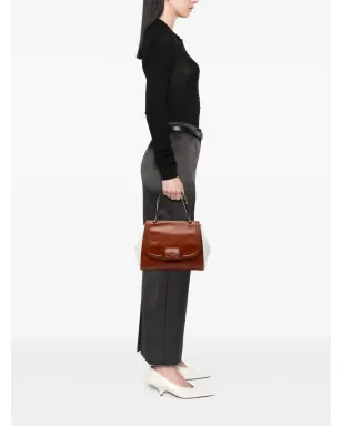 Fendi Pre-Owned カーフレザー シルヴァーナ トップハンドル バッグ／サッチェル（ブラウン） - サムネイル2