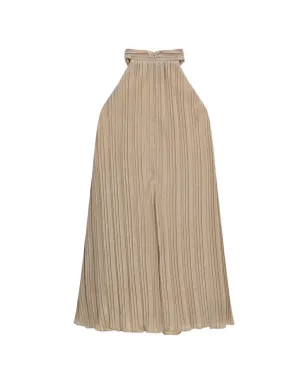 guess kids pleated bow dress - Neutrals - サムネイル2