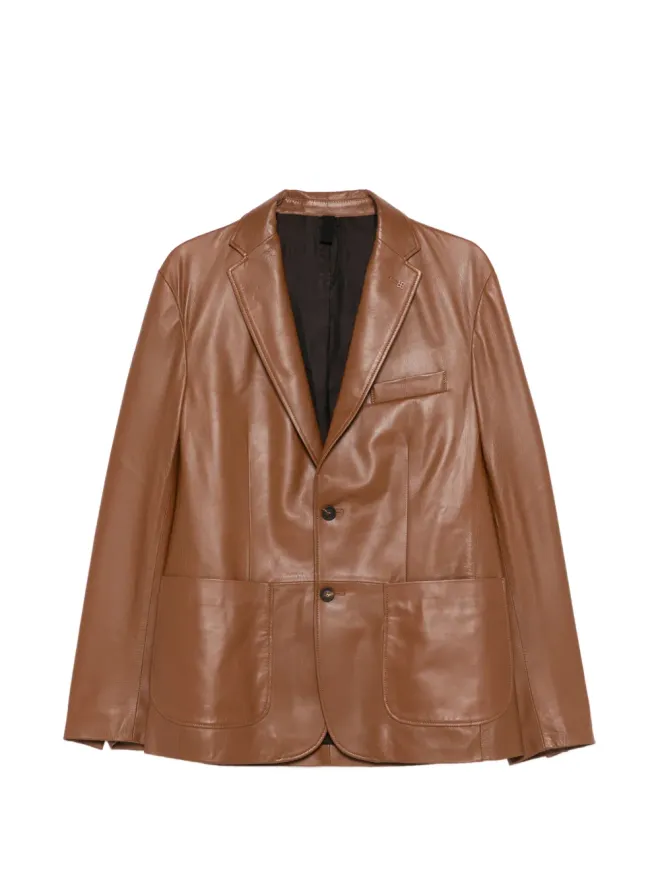 Tagliatore Tagliatore パッチポケットジャケット ブラウンの商品画像