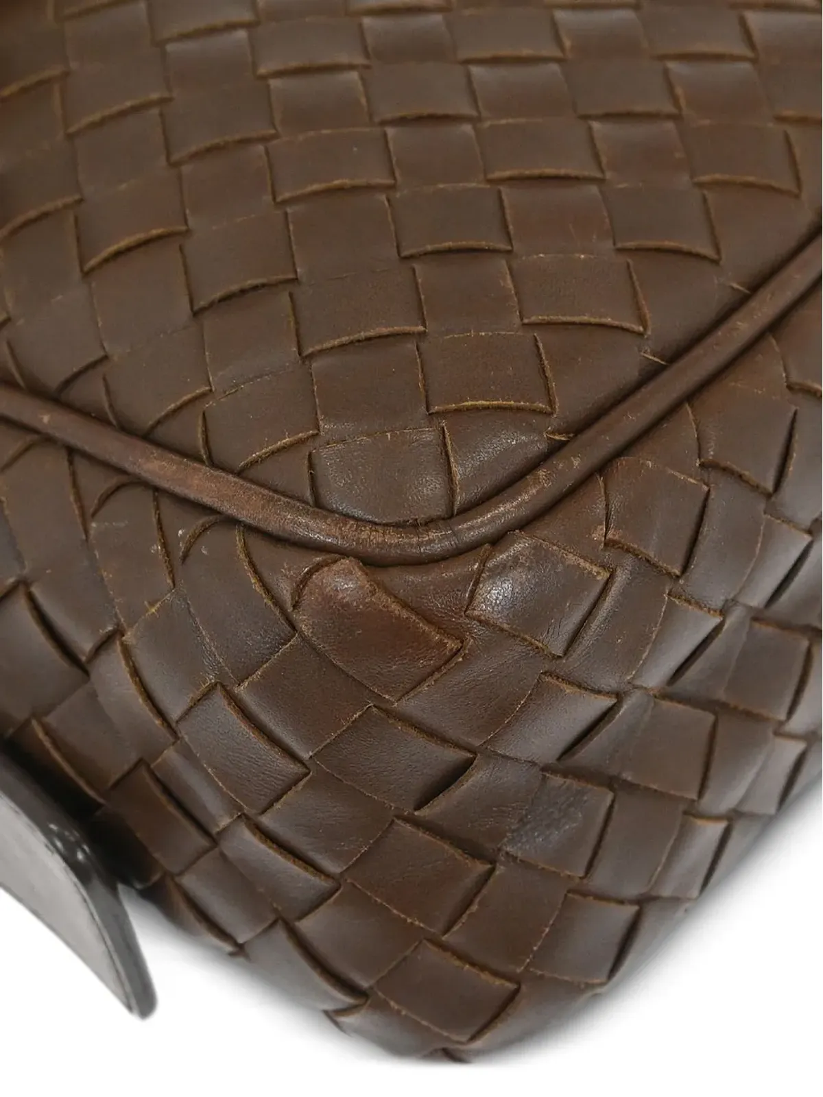 Bottega Veneta ビンテージ 2010年代イントレチャートショルダーバッグ - 画像3