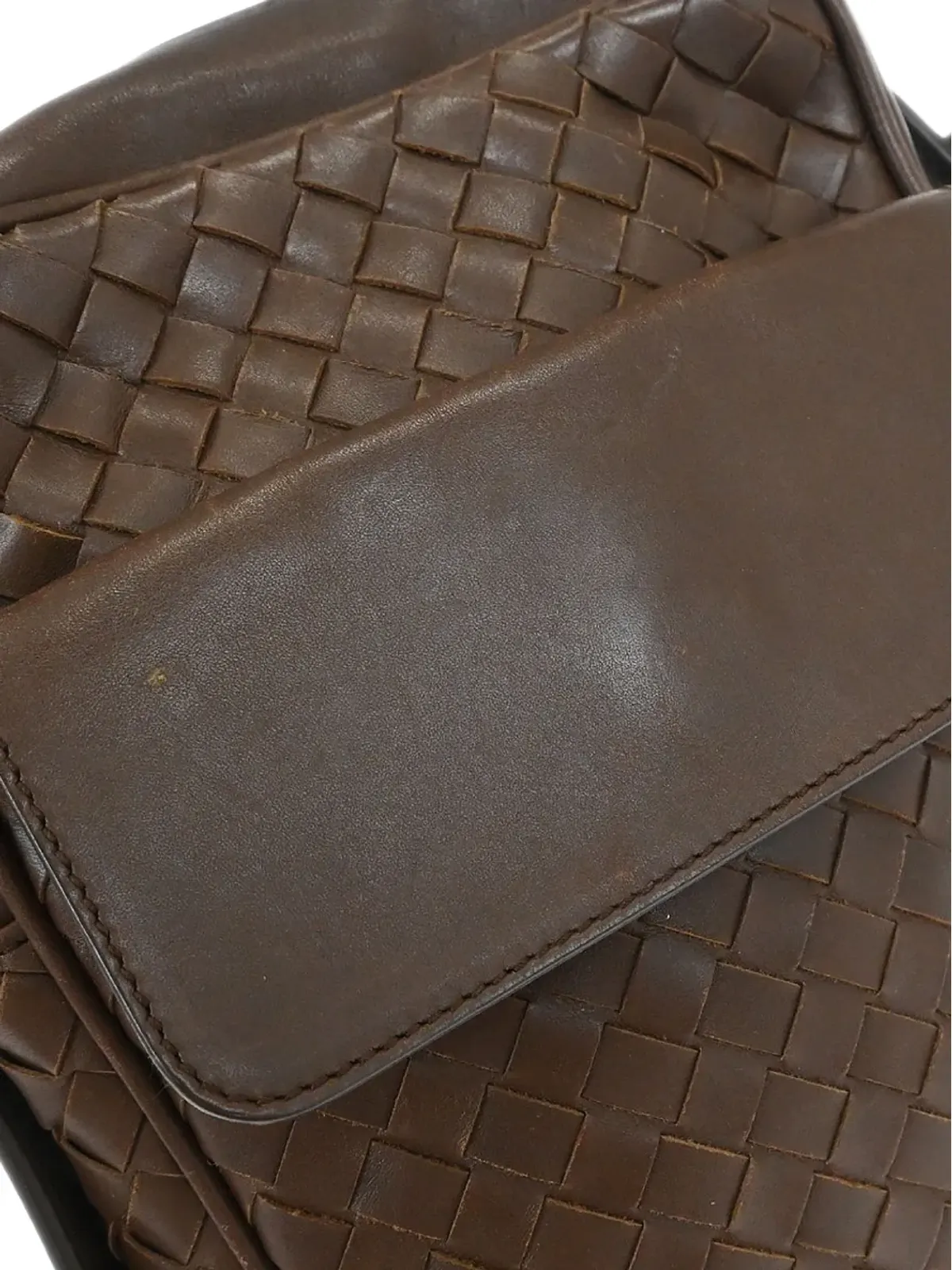 Bottega Veneta ビンテージ 2010年代イントレチャートショルダーバッグ - 画像4