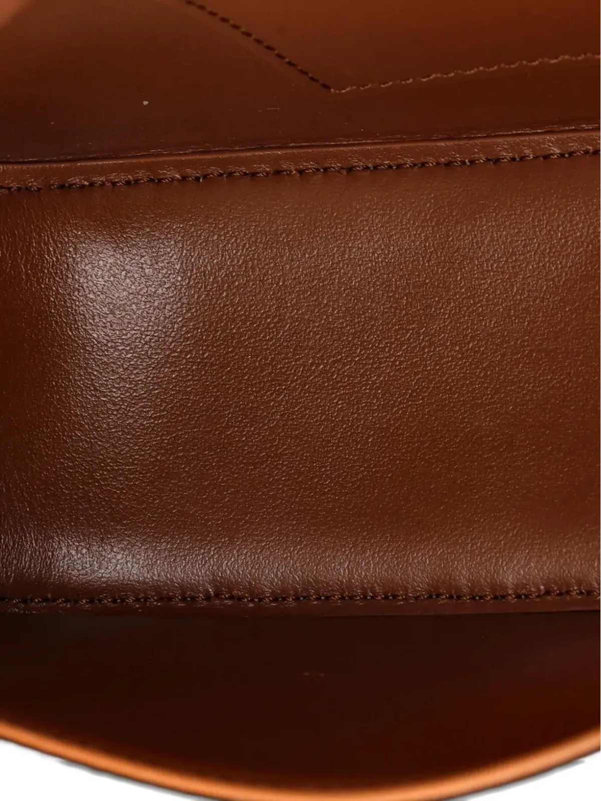 Celine Tabou クラッチ（ストラップ付き／スムースカーフスキン）ショルダーバッグ - ブラウン - 画像5