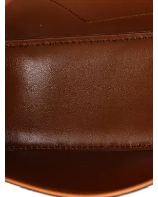Celine Tabou クラッチ（ストラップ付き／スムースカーフスキン）ショルダーバッグ - ブラウン - サムネイル5