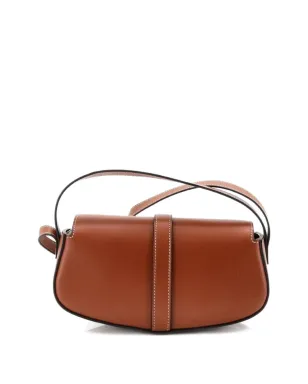 Celine Tabou クラッチ（ストラップ付き／スムースカーフスキン）ショルダーバッグ - ブラウン - サムネイル2