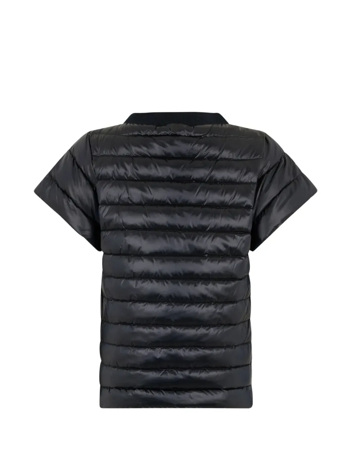 Moorer ストライプ柄の半袖Tシャツ - ブラック - 画像2