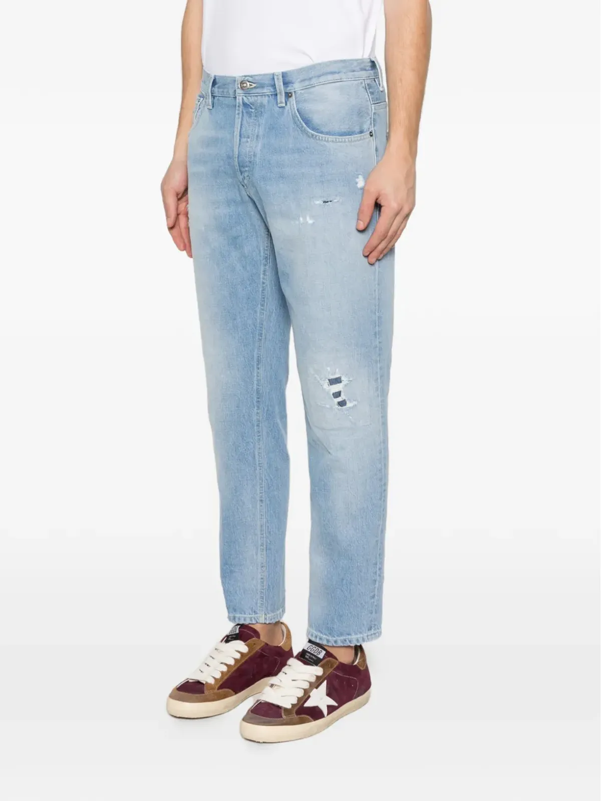 DONDUP ブライトン ディストレスド ジーンズ - 画像3