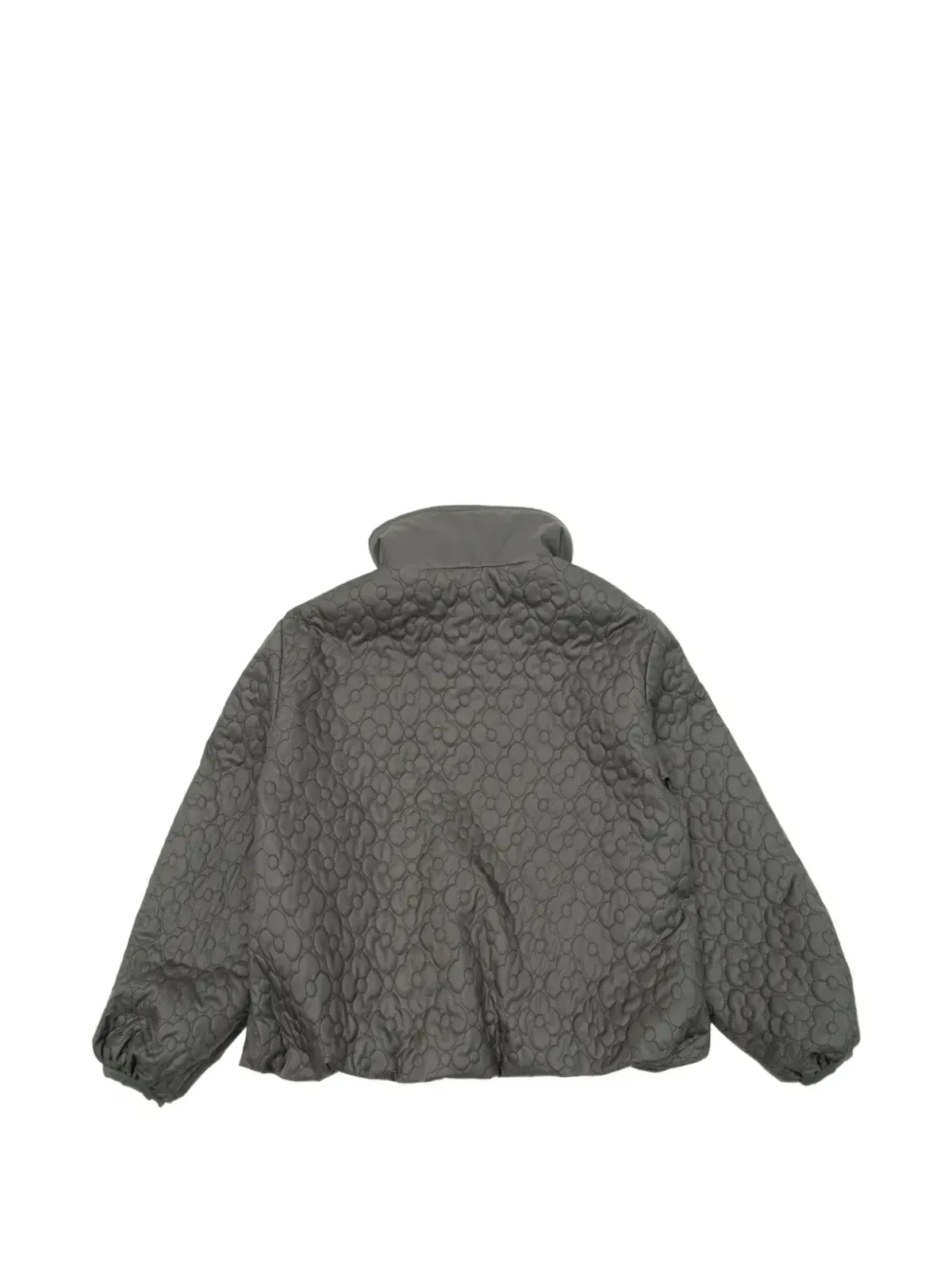 Moncler Enfant Kamelya floral-quilted jacket - Grey - 画像2